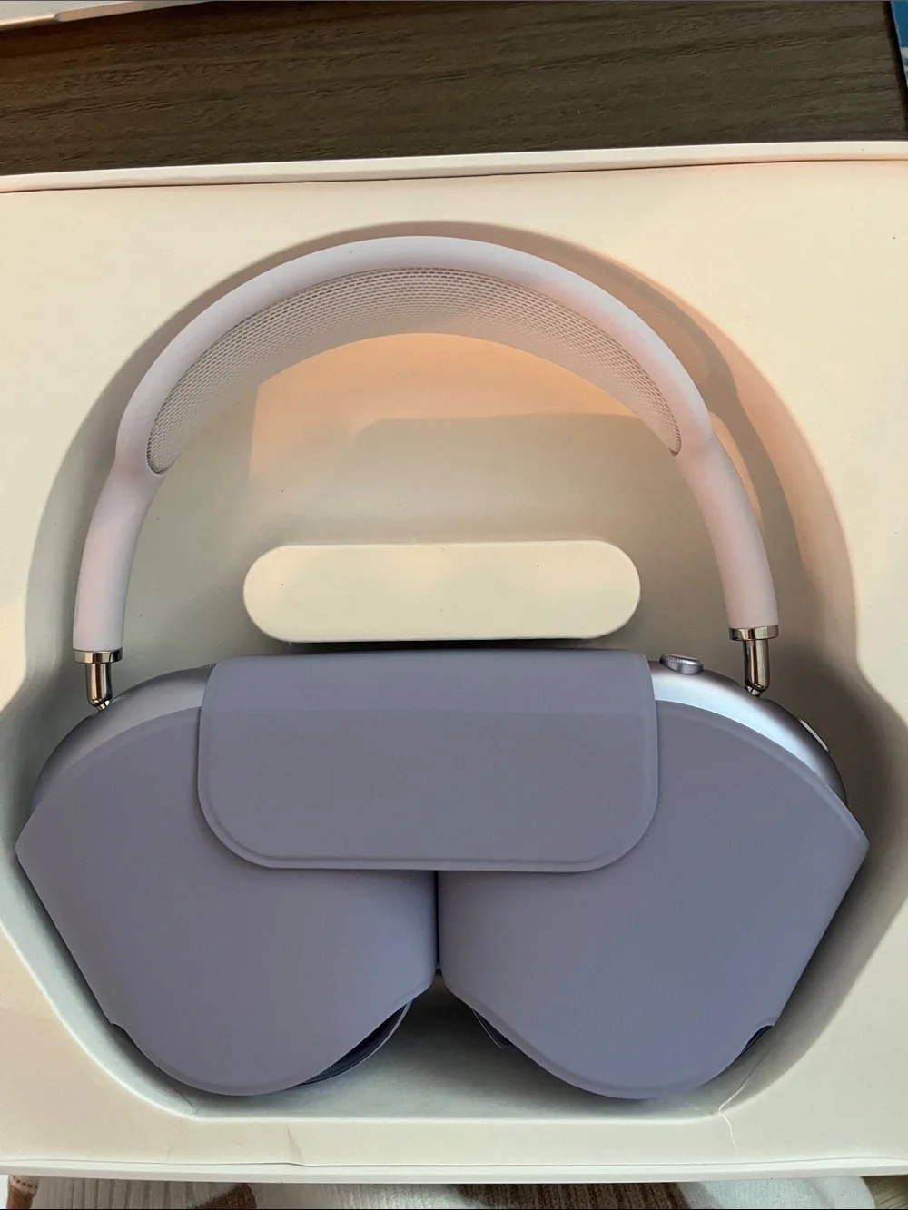 Apple AirPods Max Over-Ear Headphones — Lavender & White